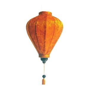 โคมไฟไหมงานฝีมือจากไม้ไผ่ขายดีที่สุด สำหรับร้านอาหาร ผ้าธรรมชาติ 100% สะอาด ปลอดภัย บรรยากาศเซน  รุ่น Pk - Product Image 1