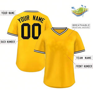 Uniforme de baseball personnalisé shorts d'équipe 100% polyester respirant nouveauté - Product Image 2