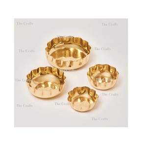 ชามแก้วไม้สำหรับตกแต่งพร้อมแม่ของไข่มุกสำหรับใช้ในงานแต่งงานและร้านอาหาร - Product Image 3