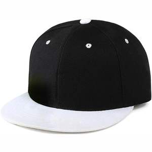 Casquettes Snapback ajustables à 5 panneaux, à profil haut, à visière plate, avec logo brodé en 3D personnalisé, de qualité supérieure, 100% coton, pour hommes - Product Image 5