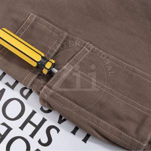 Ropa de Trabajo de Alta Visibilidad ANSI Clase 1 para Hombre y Mujer, con Múltiples Bolsillos, LED Intermitente Reflectante, Amarillo de Seguridad, Ignífuga - Product Image 5