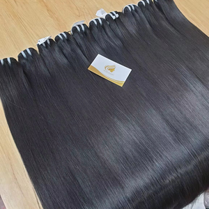 Extensiones de cabello Remy de la mejor calidad del proveedor de cabello Minh Khang Paquetes de trama recta de hueso sedoso Cabello humano de Vietnam de alta calidad - Product Image 1