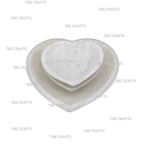 ชามเสิร์ฟอาหารแก้วและหินอ่อนดีไซน์คลาสสิกขนาดแตกต่างกัน - Product Image 5