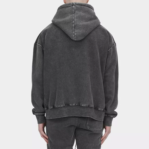 Sudaderas con Capucha Bordadas para Hombre, Baratas, 100% Algodón, Talla Grande, Transpirables, Suaves y Cómodas, para Invierno, Casual, al Aire Libre - Product Image 2