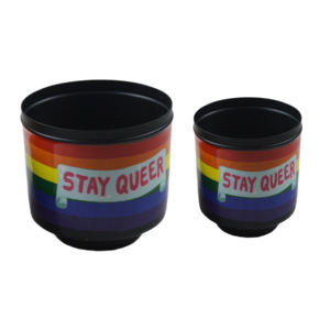 Vela Aromática de Lavanda LGTBQ en Frasco de Metal, Regalos Gay para Hombres y Mujeres, Frasco de Cera para Decoración de Bodas, Hogar y Fiestas - Product Image 1