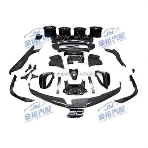 Nuevo Kit de Carrocería Modificado de Fibra de Carbono para Ferrari SF90XX con Alerón Trasero, Parachoques Delantero, Capó y Guardabarros - Negro Carbón - Product Image 4