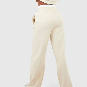 Ropa de calle con logotipo personalizado para mujer, Sudadera con capucha de corte Regular, pulóver, sudadera de gimnasio, conjunto de chándal informal de invierno, Logo de talla grande 100% algodón - Product Image 3