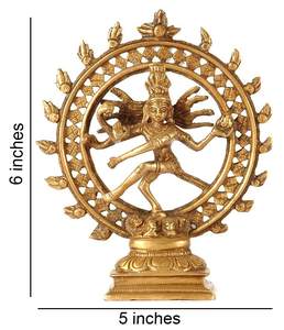 Vente à l'exportation Sculpture artisanale de Nataraja Art traditionnel indien pour un usage spirituel et décoratif de l'exportateur indien - Product Image 2