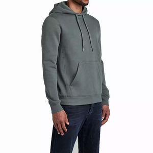 Vente en gros Oem Logo personnalisé broderie acide lavage polaire 100% coton respirant sweat à capuche hiver thermique vêtements pour hommes - Product Image 2