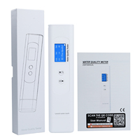 Analyseur de qualité de l'eau professionnel 6 en 1, TOC UV275 EC TDS COD Temp Testeur Scanner d'eau instantané Robinet, Eau purifiée et d'eau de source