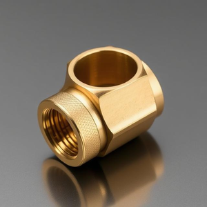 Pièces d'adaptateur de douille en laiton usiné CNC très populaires pour les systèmes automobiles de Transmission de puissance raccords les plus recherchés - Product Image 5