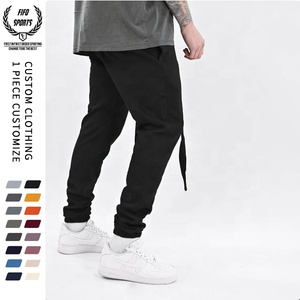 Vente chaude à la mode légère broderie coupe ajustée respirant pantalons décontractés pour hommes - Product Image 2