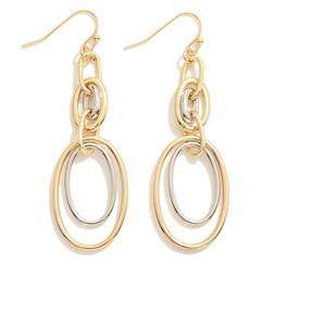 Sunday Stylish <b>Handmade</b> <b>Earrings</b> Design Two Tone Metal Buy Brass and Silver <b>Earrings</b> at blue and gold sunflower <b>earrings</b> - Product Image 6