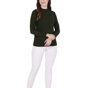 Suéter de mujer de moda con diseño de moda moderno Suéter de punto de manga larga acogedor para mujer Suéter de mujer elegante - Product Image 6