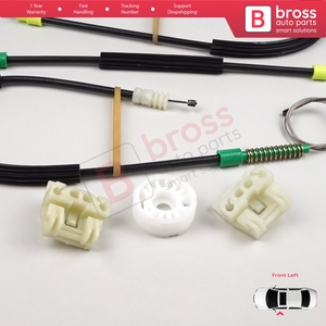 Juego de Reparación de Elevalunas BWR632 para Puerta Delantera Izquierda para 607 9D 9U 1999-2010 9650734980 9221Q2 - Product Image 6
