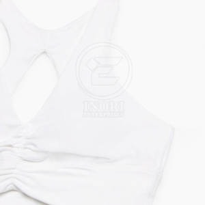 Sujetador Deportivo Ecológico para Mujer, con Soporte Alto, Transpirable, Acolchado, con Logotipo Frontal Personalizable, para Gimnasio y Yoga - Product Image 6