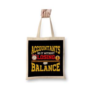 I contabili carini lo fanno senza perdere l'equilibrio gioco di parole Bez Çanta Uzun Saplı - Product Image 1