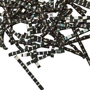 Paslanmaz Çelik Çelik Elyaf Takviyeli Beton Kancalı Uç Karıştırıcıları, Yüksek Çekme Dayanımına Sahip Korozyon Önleyici Çelik Harcı İçin - Product Image 1