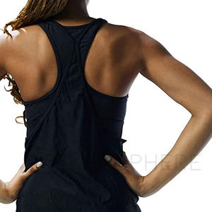 High Quality OEM & ODM Breathable Tank Top <b>Women's</b> Short Bodybuilding <b>Singlet</b> Casual Gym Wear Designed in Pakistan - Product Image 2