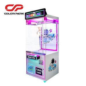 Parc coloré en gros machine à <span class=keywords><strong>animaux</strong></span> en peluche populaire <span class=keywords><strong>grue</strong></span> à griffes parc de jeu <span class=keywords><strong>grue</strong></span> à jetons à vendre - Product Image 4