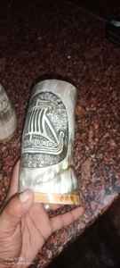 Tasses à boire de voyage de style américain en acier inoxydable véritable sculpté, écologiques et de haute qualité, designs personnalisés pour les clients - Product Image 6