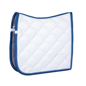 Tapis de selle anglais matelassé durable, la doublure douce et respirante offre un soutien confortable et une protection pour les chevaux pendant l'équitation - Product Image 1