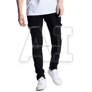 กางเกงวอร์มขากว้างสำหรับผู้ชายกางเกงทรงหลวมเอวสูง320ก. สไตล์อเมริกันแบบยุโรป - Product Image 4