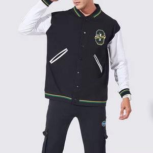 Offre Spéciale veste en laine de haute qualité pour hommes avec logo imprimé personnalisé col montant long design d'hiver inspiré de High Street - Product Image 3