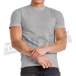 Chemise de sport unie à col rond pour garçons à manches courtes et col rond haut d'entraînement actif vêtements de fitness décontractés t-shirt de sport personnalisé disponible - Product Image 4