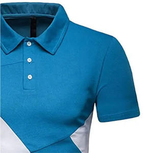 Nueva llegada trabajo clásico de verano para camisa de polo para hombres 100% algodón patrón sólido Regular-Fit de talla grande-de Pakistán - Product Image 6
