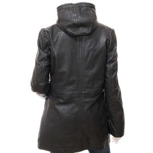 Chaqueta de Cuero Acolchada de Manga Larga para Mujer, Otoño Invierno, Oferta, Alta Calidad, Impermeable y Resistente al Viento - Product Image 2