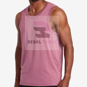 Débardeurs de sport pour hommes de haute qualité, respirants, écologiques, décontractés, en polyester/coton - Product Image 2