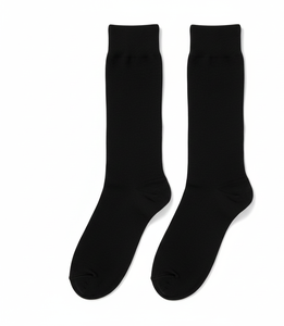 Chaussettes longues pour femmes GentleStride, coton riche, respirantes, extensibles, coupe régulière, multicolores, confort quotidien, lot - Product Image 6