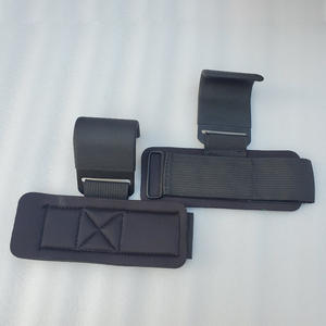 Crochet de barre d'haltérophilie de musculation professionnelle logo personnalisé crochets de barre robustes crochet de ceinture de levage outil de gymnastique de sangle de levage - Product Image 3