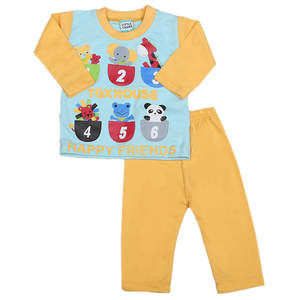 Traje de 2 Piezas de Manga Larga para Niños - Amarillo - Product Image 5