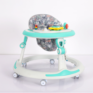 Trotteur musical pour bébé <span class=keywords><strong>4</strong></span> en 1 Trotteur musical Clignotant pour bébé Anti-renversement Pliant rotatif trotteur pièces - Product Image 3