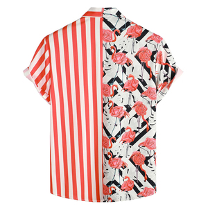 Évacuation de l'humidité Confortable Écologique Été Imprimé Vêtements d'entraînement Hommes Ensemble Respirant Séchage rapide Manches courtes Sublimé - Product Image 3