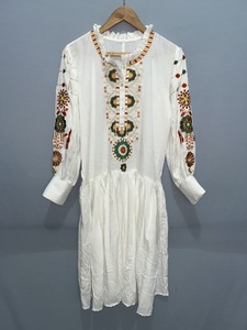 เสื้อตัวสั้นปักลายดอกไม้สำหรับผู้หญิงตัวสั้นสำหรับฤดูใบไม้ร่วงฤดูร้อนออกแบบได้ตามต้องการ - Product Image 2