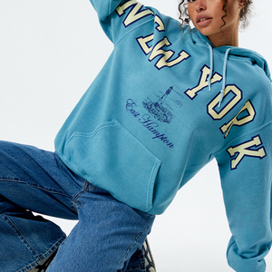 Sweat à capuche à manches longues pour femmes, vêtements d'hiver Offre Spéciale avec logo imprimé, design à capuche pour les ventes en ligne - Product Image 4