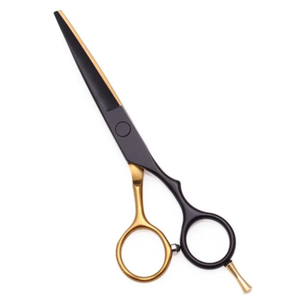 Lame tranchante Logo personnalisé coiffure droite ciseaux de cheveux de coiffeur coupe de cheveux professionnelle ciseaux de coiffeur - Product Image 1