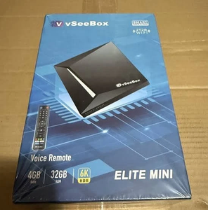En vente maintenant : Vseeeebox Eliite Mini Android TV Box 4K Ultra HD WiFi 6 Bluetooth 5.0 2 Go 16 Go Lecteur multimédia intelligent compact - Product Image 3