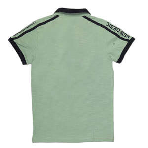 Polo pour garçons - Vert - Product Image 3