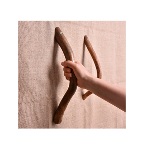 Juego de manijas de puerta de madera de lujo, manija de puerta larga de gran tamaño, con apariencia pieza de diseño, producto en venta - Product Image 1