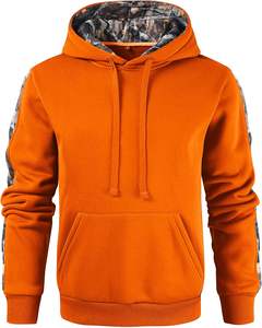 2025 hommes décontracté mode Joker Sublimation pull à capuche meilleure qualité drôle surdimensionné respirant conception solide motif OEM - Product Image 1