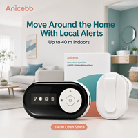 Alarme d'énurésie longue portée 40m intérieur 150m extérieur 433.92MHz FSK pour distribution multi-chambres et soins familiaux – Acheteurs actuels