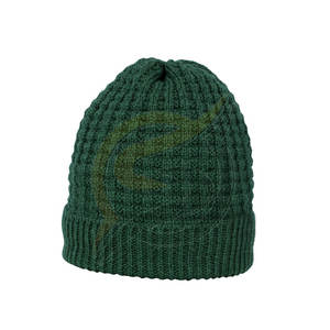 Gorros de punto acrílico, gorros cálidos de Invierno para mujer, gorros con letras Jacquard, logotipo personalizado - Product Image 3