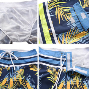 Short de bain d'été pour homme de qualité supérieure avec impression par transfert par sublimation sur tout le logo personnalisé - Product Image 4