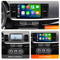 NaviFly Radio Mobil Layar Sentuh Android Terbaru untuk Mitsubishi Lancer 2007-2012 Mendukung Kontrol Suara Android Auto
