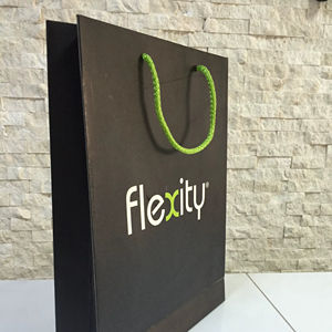 Sacs de transport personnalisés élégants en gros avec poignées en corde - Product Image 1