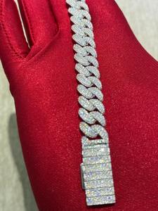 Wholesale Supply of Hip Hop Cuban <b>Bracelet</b> Iced Out Stylish Statement Jewelry for Night Out Worldwide Supply Available - Product Image 4